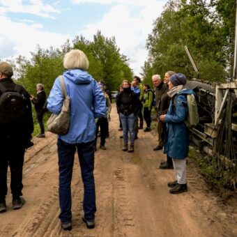 Erneute Exkursion in der Altabgrabung Varenholz